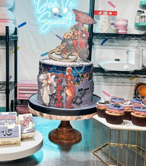 Anime themed cake de DeeVa Sweets, San Antonio, TX