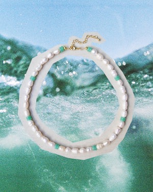 Tide Pool Pearl necklace