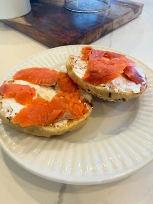 Sourdough bagels