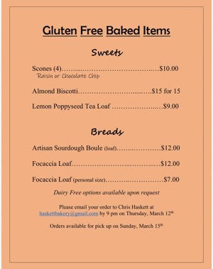 Gluten free focaccia