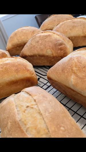 Sourdough sandwich loaf