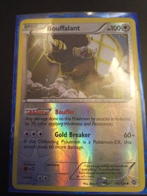Bouffalant Pokémon Card Holo