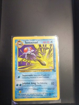 Tentacruel Pokémon Card Stage 1