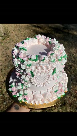 Custom birthday cake