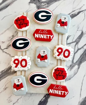 Custom decorated sugar cookie sets