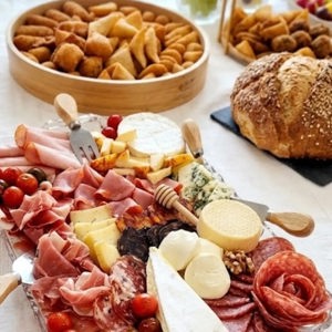 Mesa de catering de Mais Sabor Portugal, Seixal, Setúbal