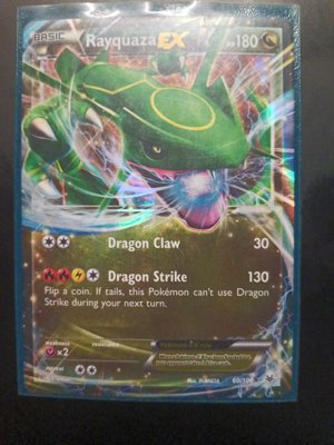 Rayquaza EX Pokémon Card