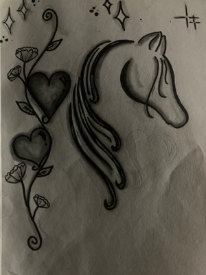 Original Pencil Sketch Art