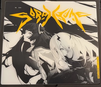 Wallhack SP-004 Twins Sora & Yume Glass Mousepad #1564 de DV Collectibles