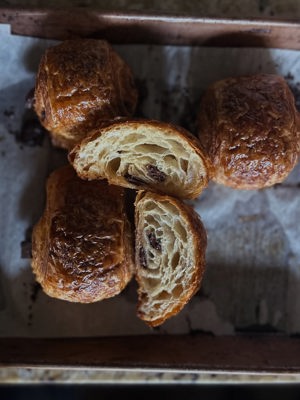 Rye pain au chocolat
