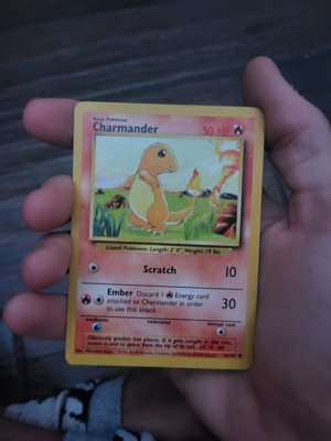 Charmander Basic Pokémon Card