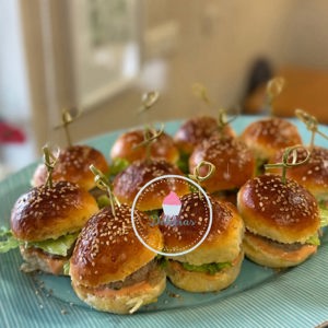 Mini hambúrgueres