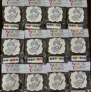 Paint your own cookie packs