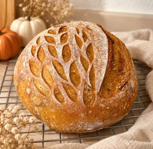 Pumpkin Sourdough Loaf