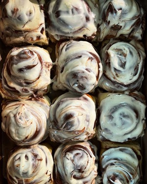 Nutella cinnamon rolls