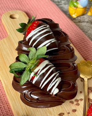 Bombom de morango de OBrigadeiro.pt, Montijo, Setúbal