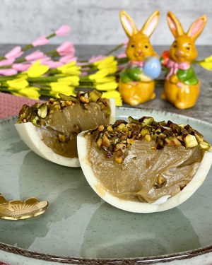 Ovo de colher de pistache, de OBrigadeiro.pt, Montijo