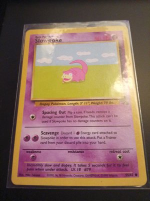Slowpoke Pokémon Card Base Set