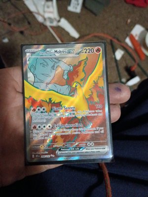 Team Rocket's Moltres EX Pokémon Card