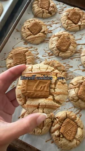 Biscoff cookie butter cookies