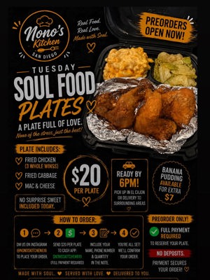 Soul Food Plate