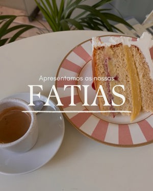 Fatias de bolo