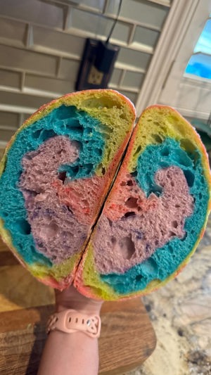 Rainbow bread