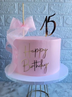 Bolo de 15 anos