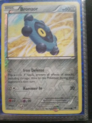 Bronzor Pokemon Card Base Set