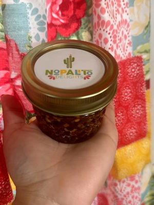Spicy crunchy chili oil