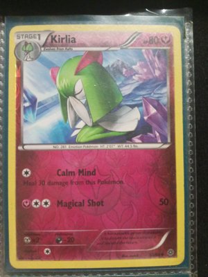 Kirlia Pokémon Card Stage 1