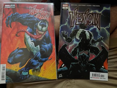 Venom/Spider-Man two-book lot