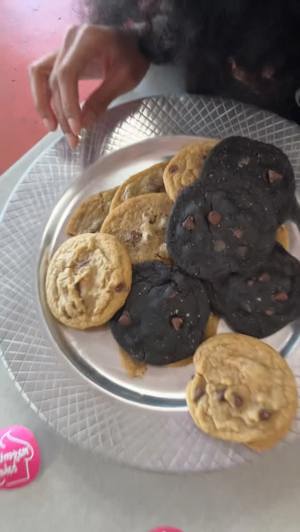 Double chocolate cookies