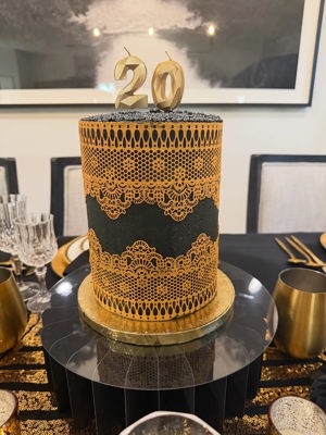 Custom birthday cake