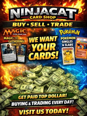 Magic: The Gathering cards de Ninjacat Card Shop, Naperville, IL