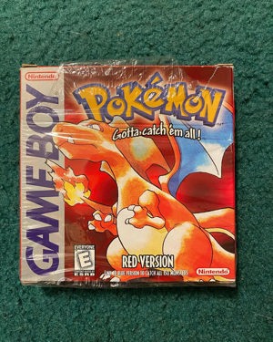 Pokemon Red complete in box