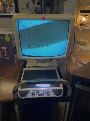 Low vision magnifier