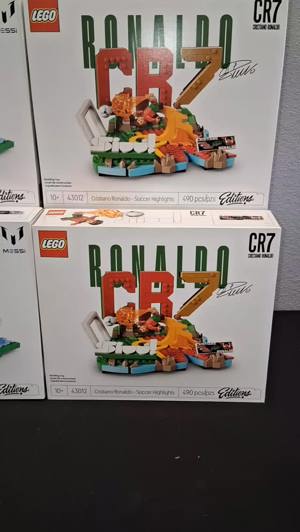 Ronaldo and Messi Lego sets