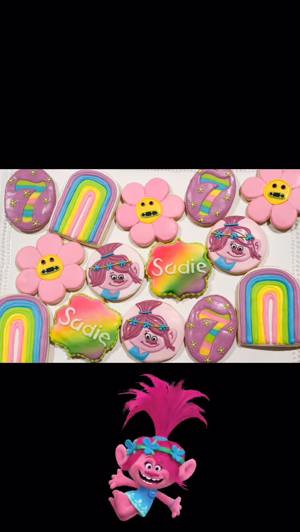 Custom decorated sugar cookie sets