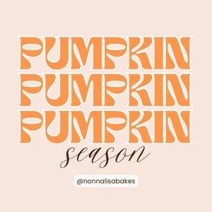 Classic pumpkin cookies