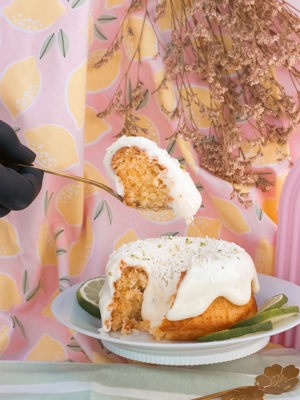 Mini bolo vulcão de limão, de PetitCakes.pt, Quinta do Conde