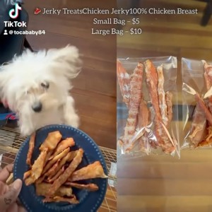 Chicken Jerky Large Bag