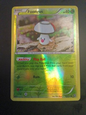 Foongus Pokémon Card