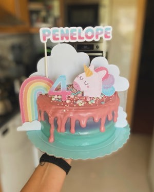 Bolo vegano de aniversário personalizado, de Bolo Vegan, Almada