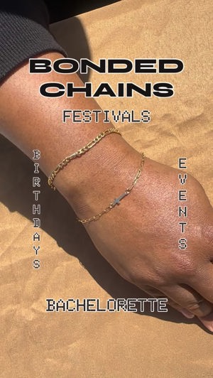 Sterling silver permanent chain