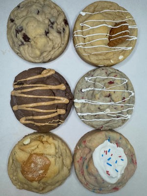 Lemon raspberry cookie