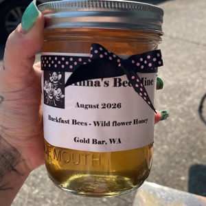 Jar of local honey