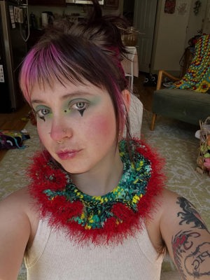 Clown collar de Chip's Wips, Philadelphia, PA