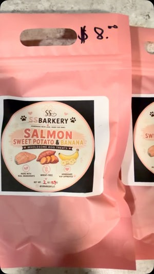 Salmon Sweet Potato Banana Bites