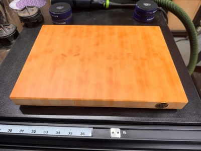 Small maple cutting board (10 x 14") de Black Ember Woodcraft